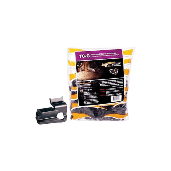 Tiger Claw TigerClaw Hidden Deck Fastener 90 pk F-4058-TCGS - main